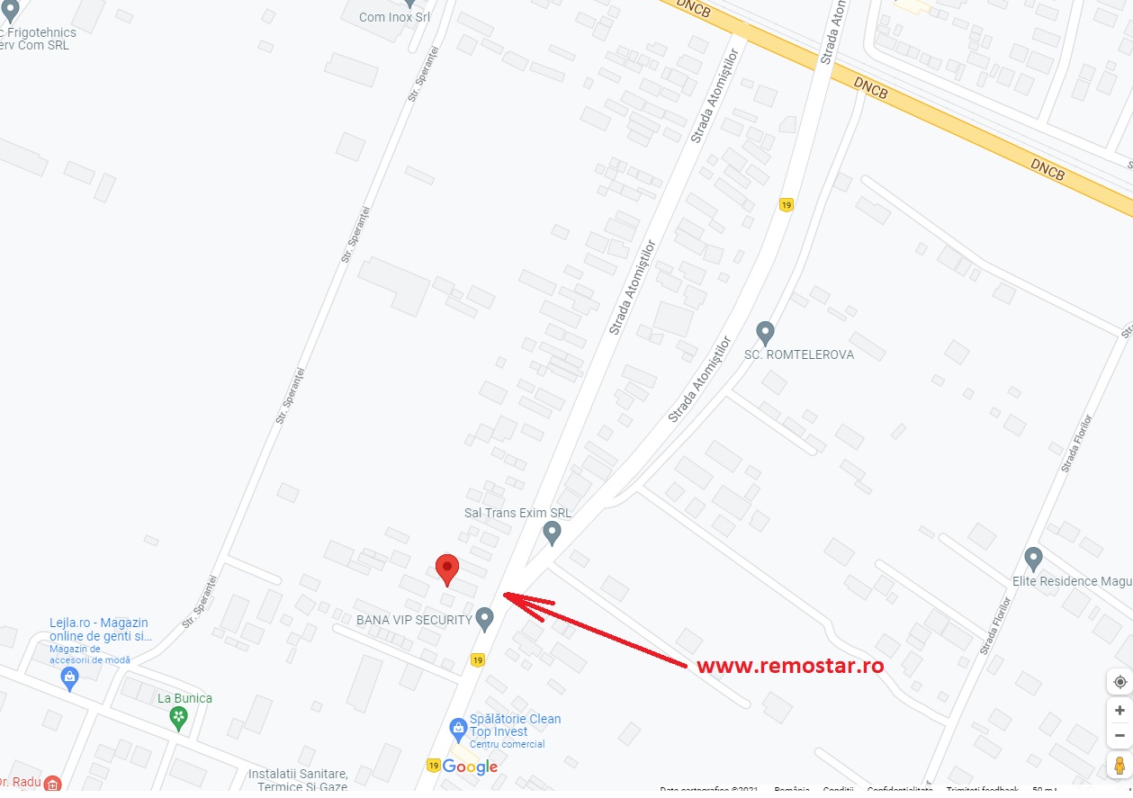 Punct de Ridicare/Vizualizare  Bucuresti(Magurele)